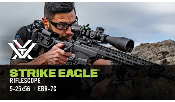 Strike Eagle 5-25x56 EBR 7C FFP 34mm Tube